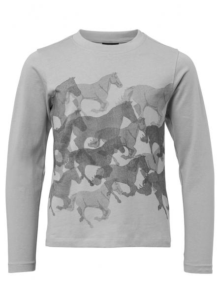 Mountain Horse bluzka jeździecka Running Horse Tee Junior 24h