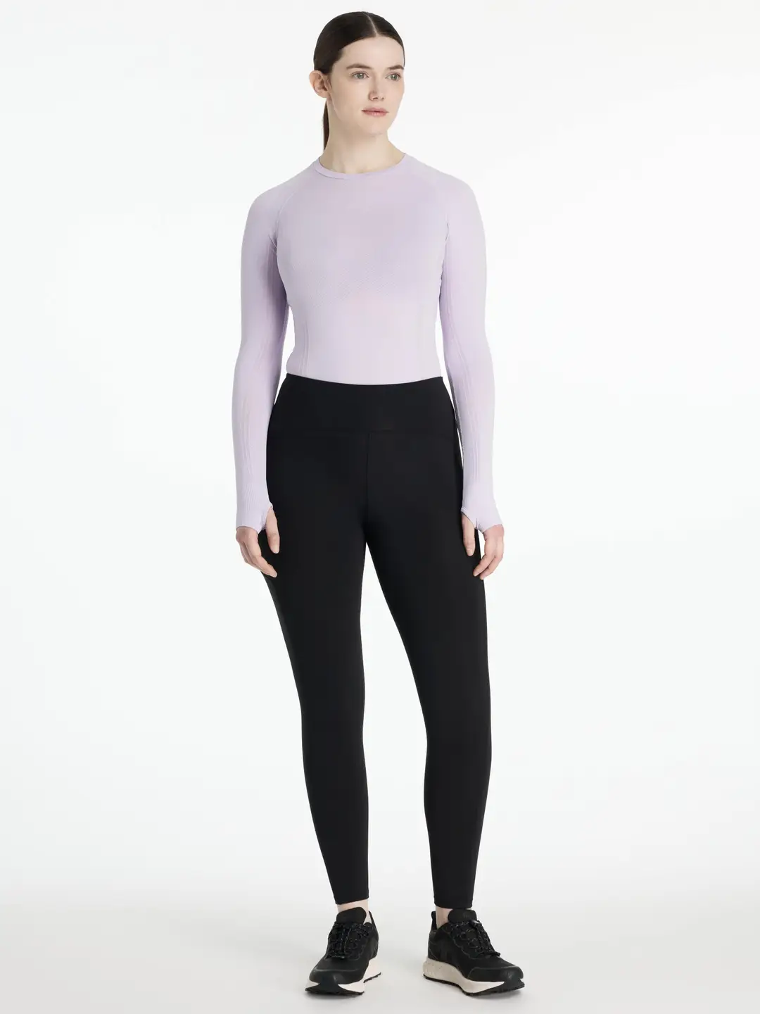 LeMieux Natalie ocieplane legginsy jeździeckie Black