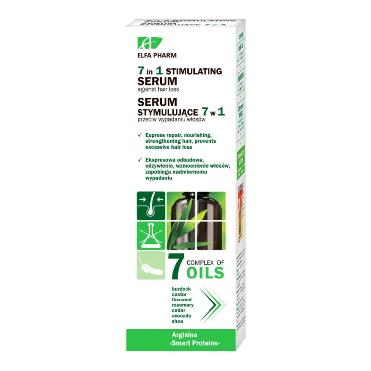 Elfa pharm - serum stymulujące 7w1 przeciw wypadaniu włosów, 100 ml