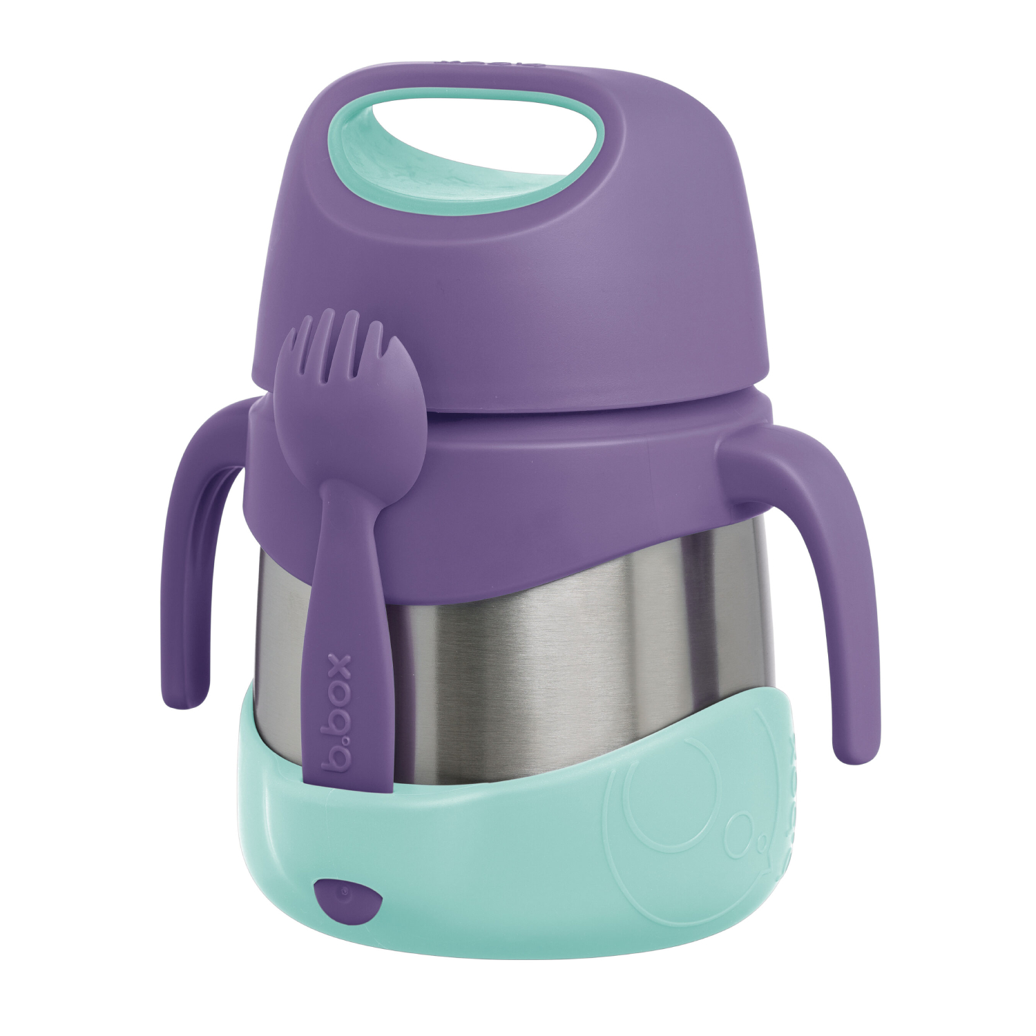B.box - termos na jedzenie, lilac pop, 335 ml