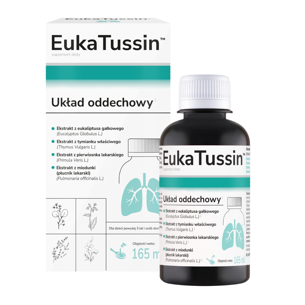 Domowa apteczka, eukatussin, 165 ml