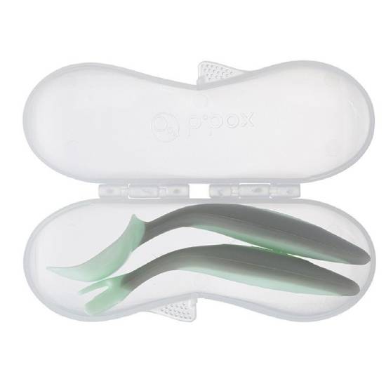 B.box - pierwsze sztućce pistachio, 1 sztuka