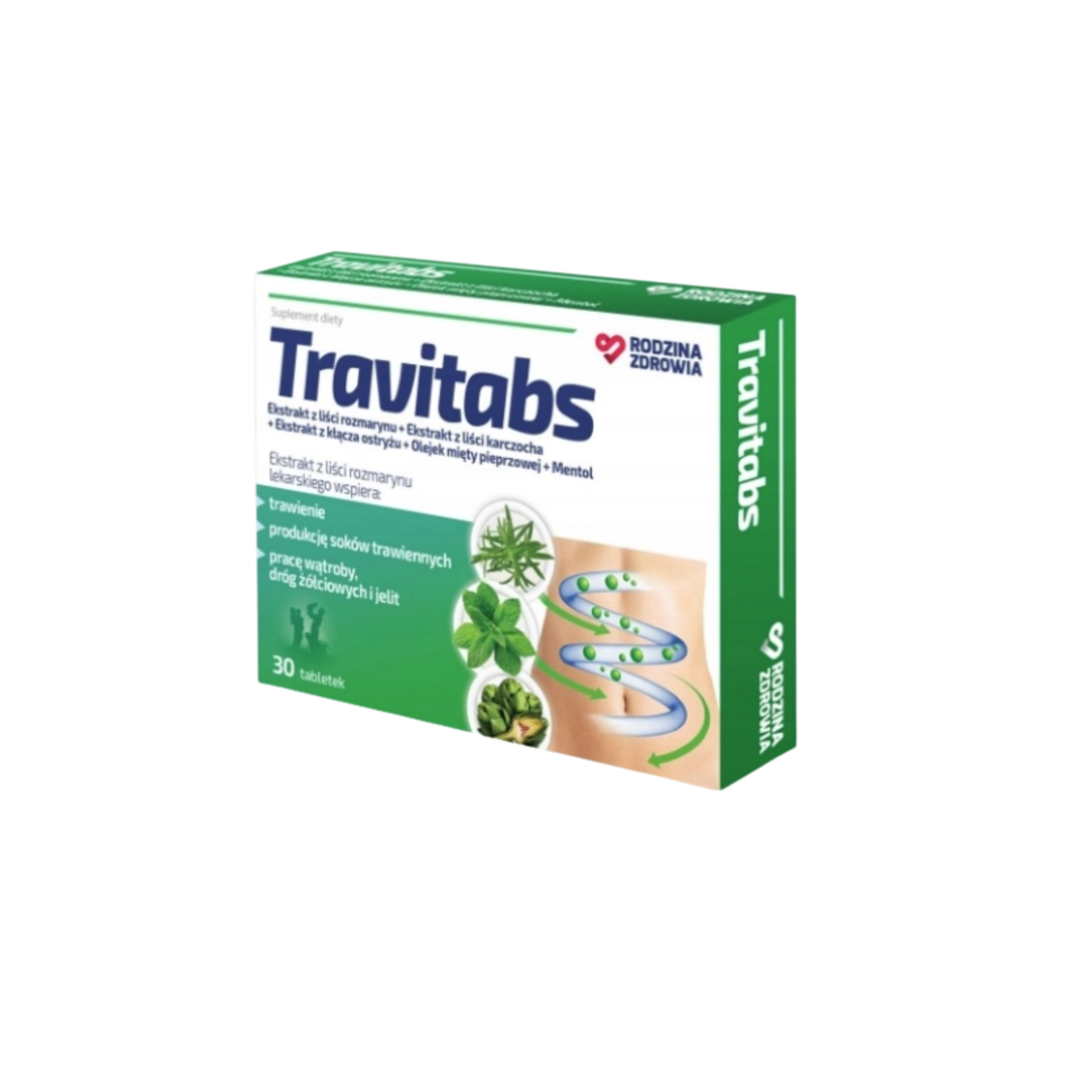 Rodzina zdrowia travitabs, 30 tabletek
