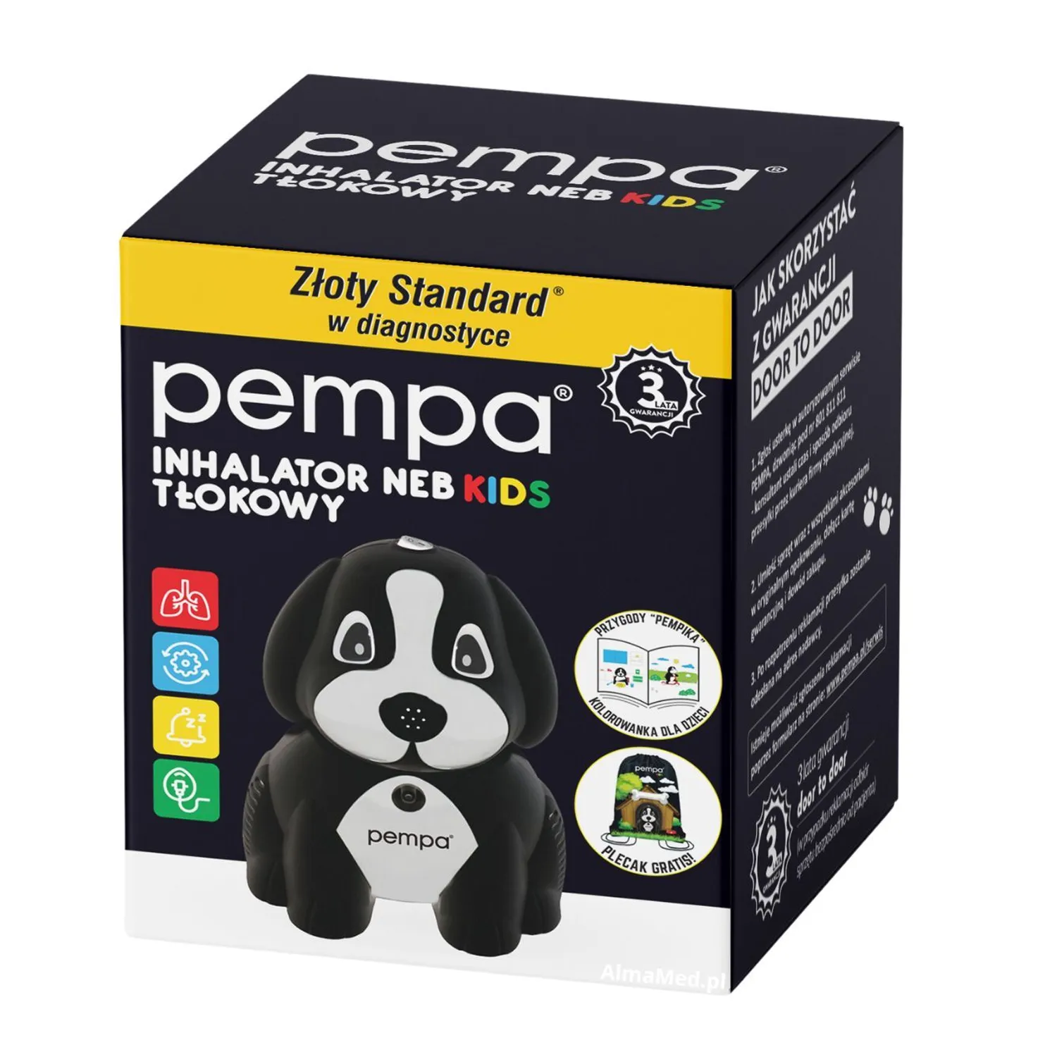 Pempa - inhalator tłokowy neb kids, 1 sztuka