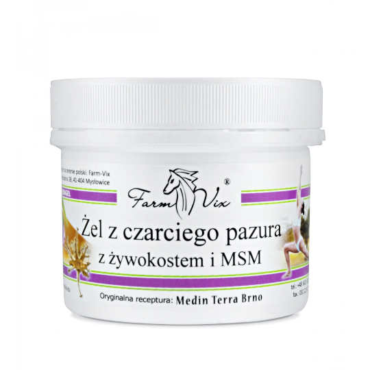 Farm-vix czarci pazur - żel z żywokostem i msm, 150 g