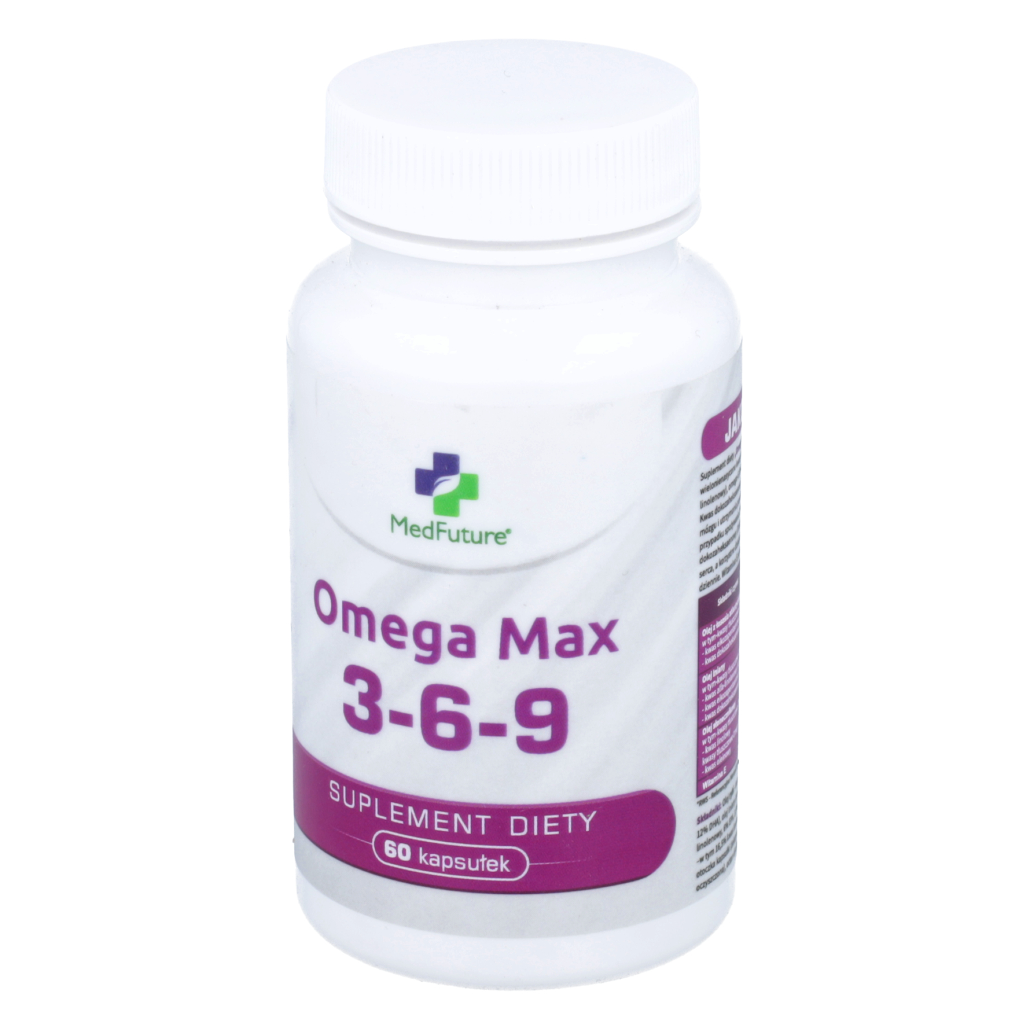 Medfuture omega max 3-6-9, 60 kapsułek
