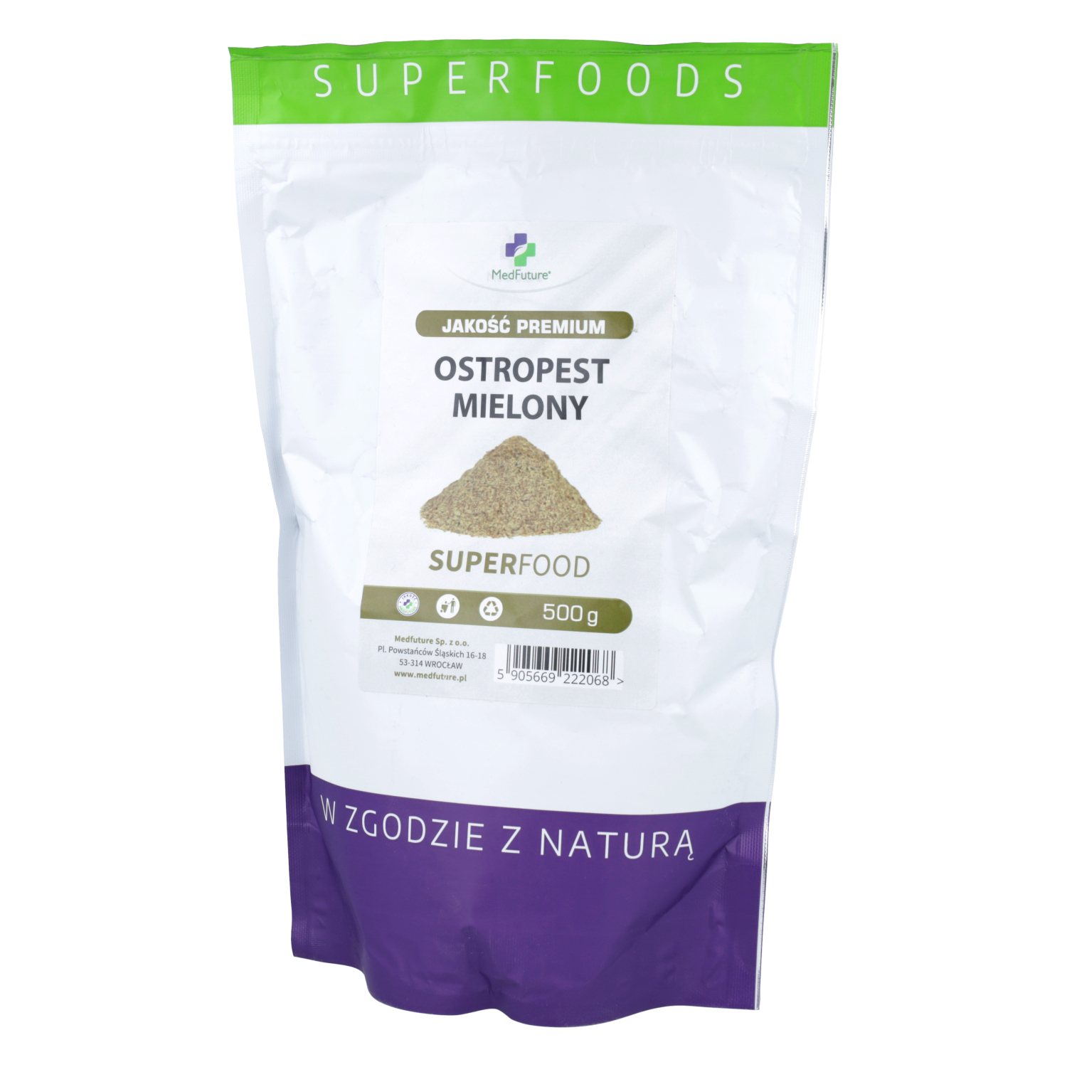 Medfuture ostropest mielony, 500 g