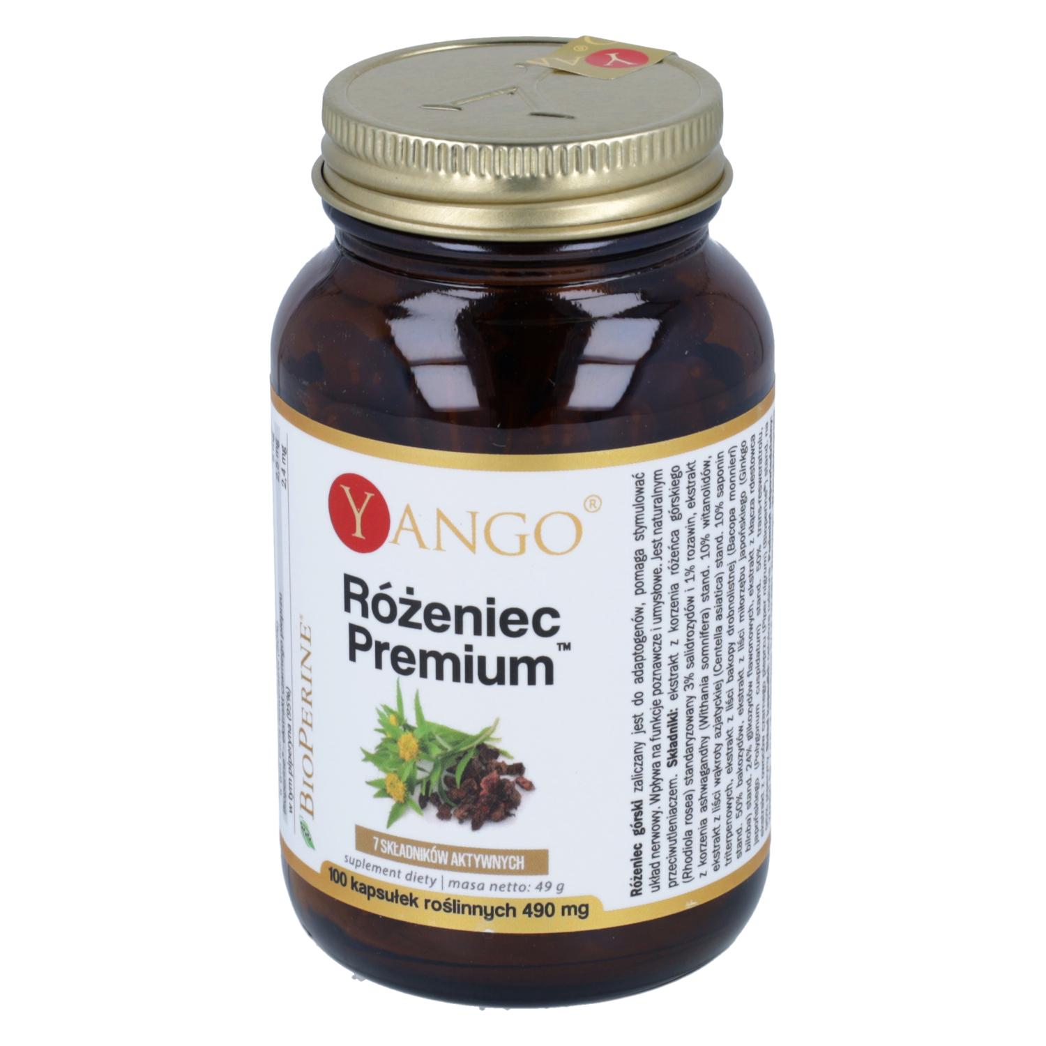 Yango różeniec premium, 100 kapsułek