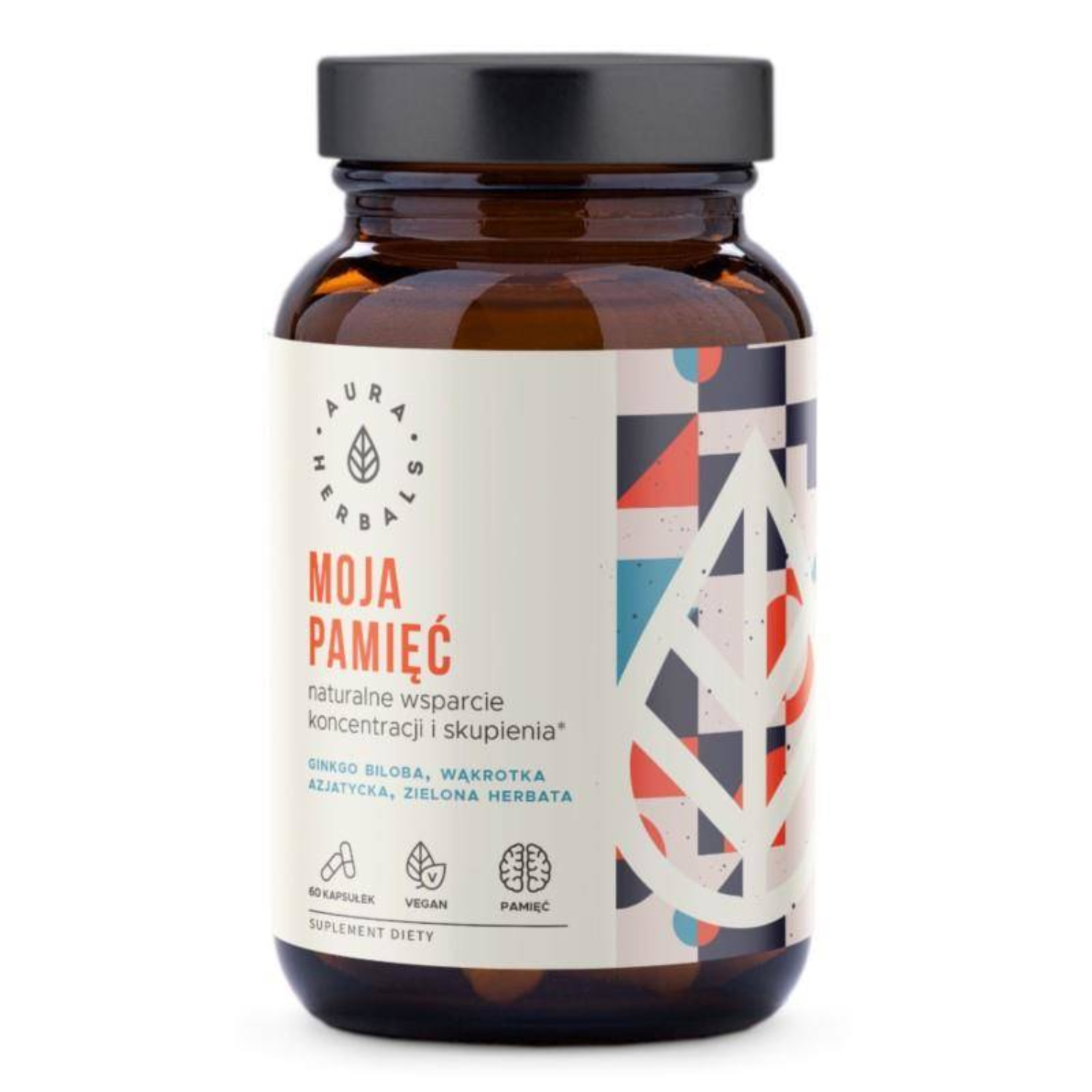 Aura herbals moja pamięć, 60 kapsułek