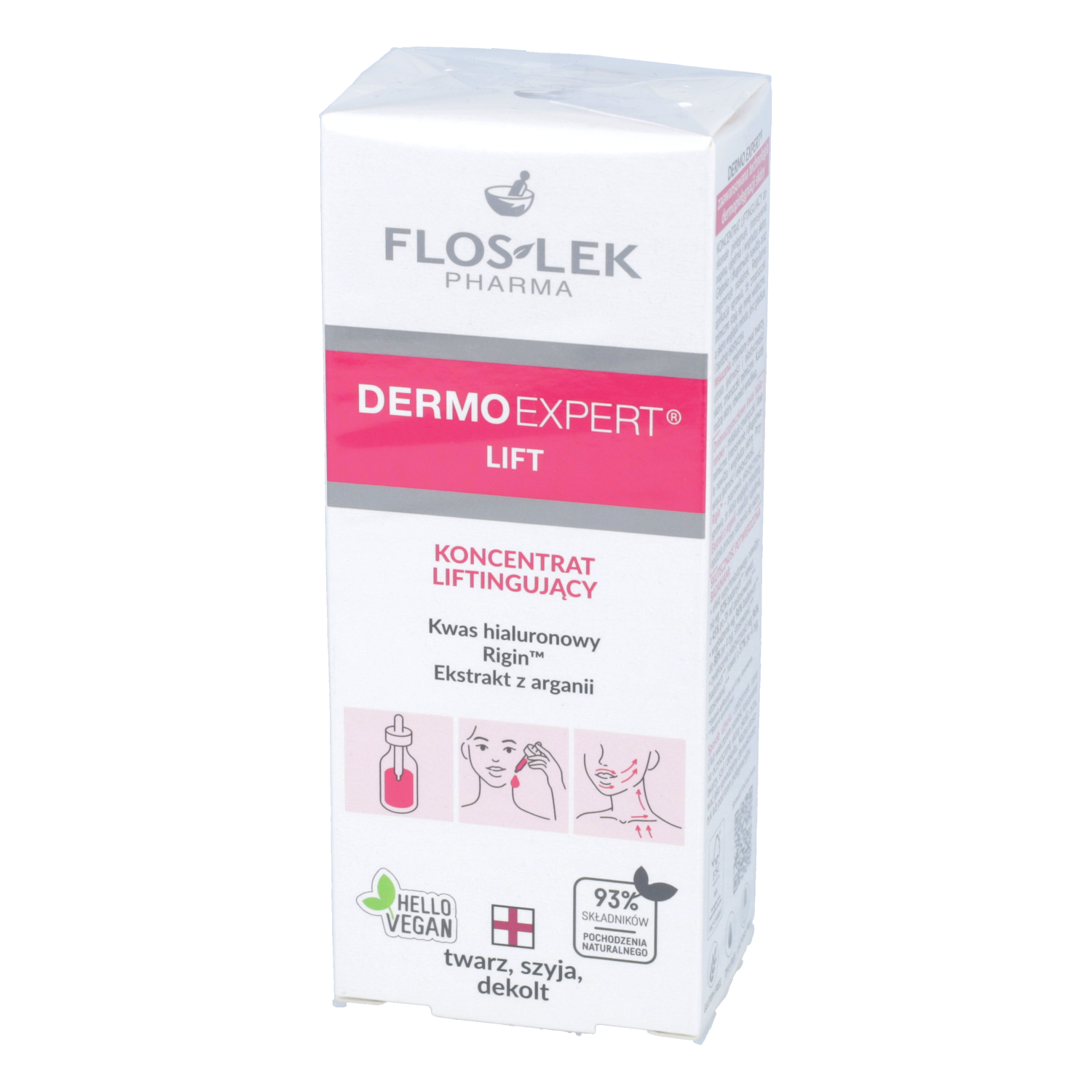 Floslek dermo expert - koncentrat liftingujący, 30 ml (data ważności: 31.05.2026)