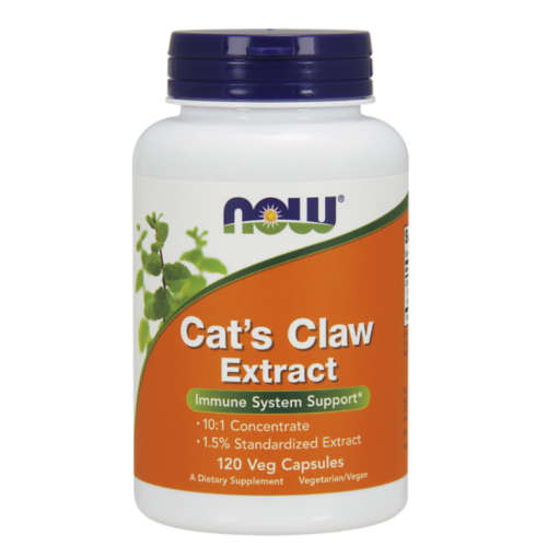 Now foods, cat's claw extract, 120 kapsułek