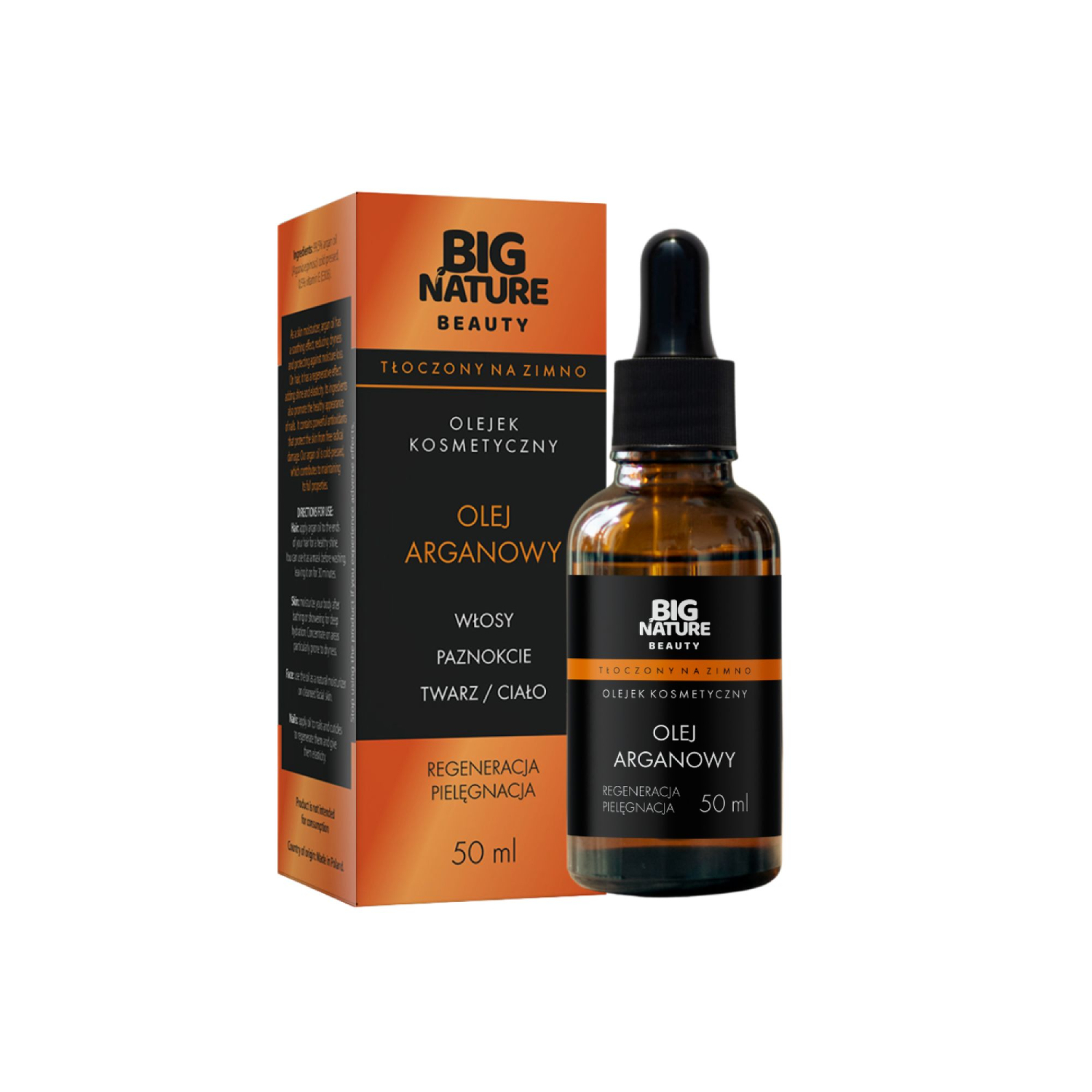 Big nature - olejek kosmetyczny arganowy, 50 ml