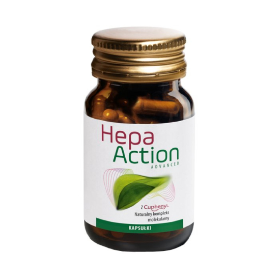 Hepa action advanced, 30 kapsułek
