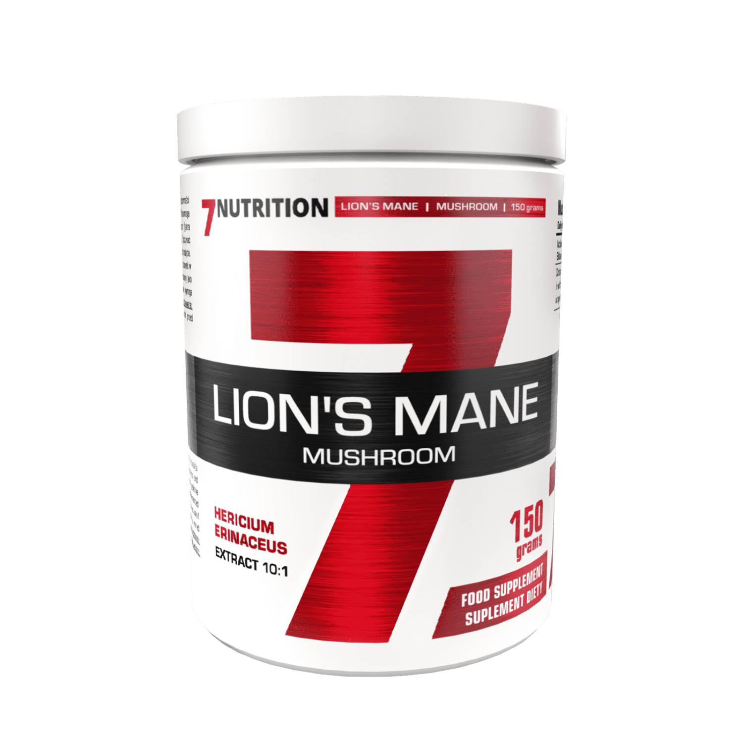 7nutrition lion's mane mushroom, 150 g