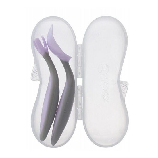 B.box - pierwsze sztućce boysenberry, 1 sztuka