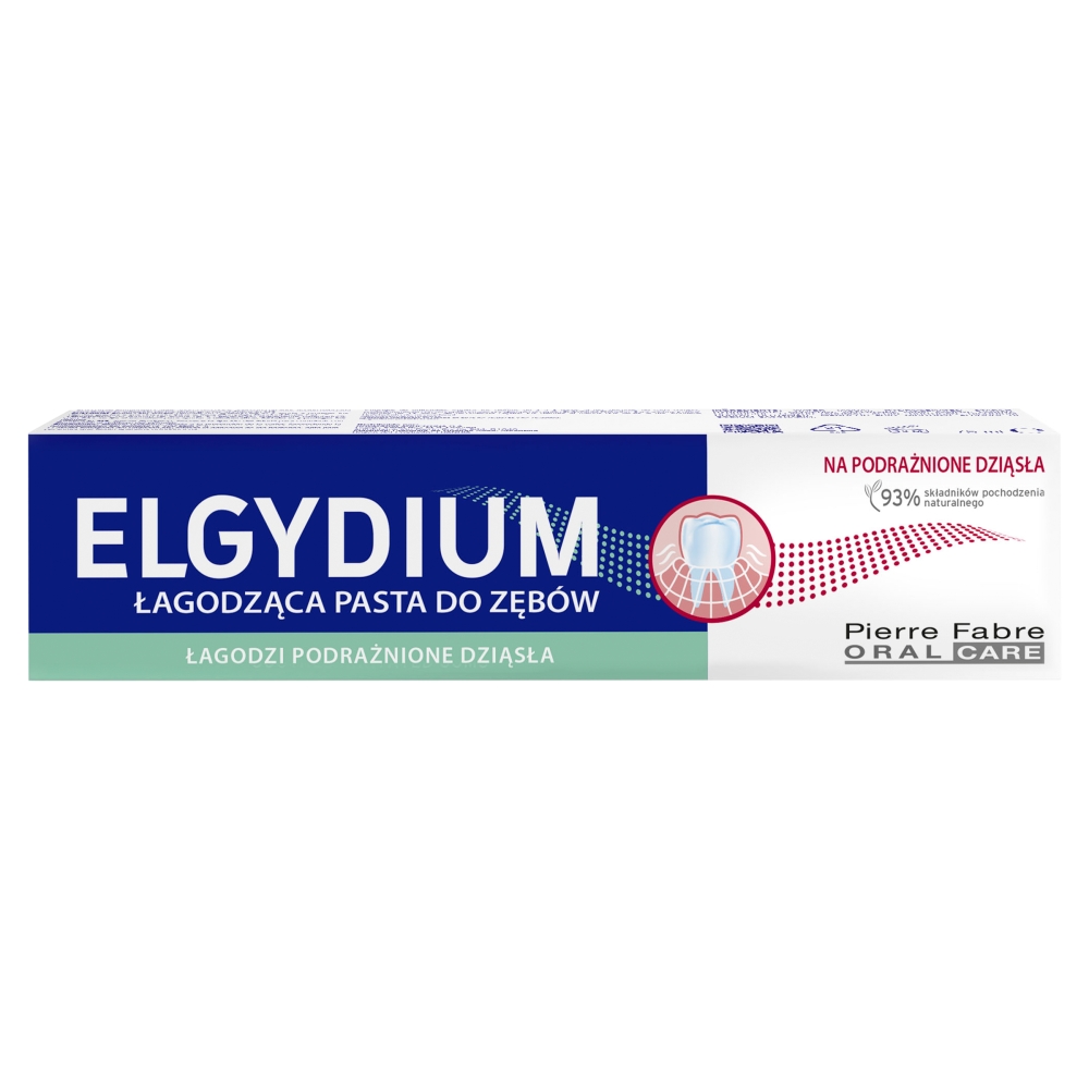 Elgydium - pasta na podrażnione dziąsła, 75 ml