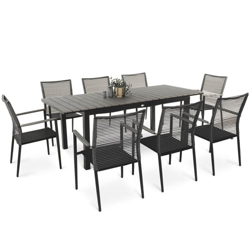 Gartenmöbel-Set MALETTO 8+1