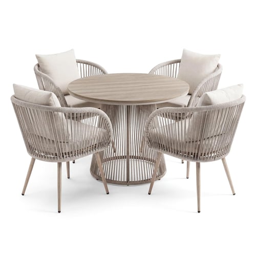 Gartenmöbel-Set MAZARO – beige