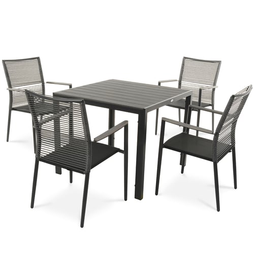 Gartenmöbel-Set CARINEO 4+1