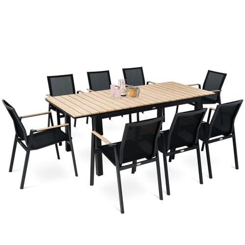 Gartenmöbel-Set MIRANNO 8+1