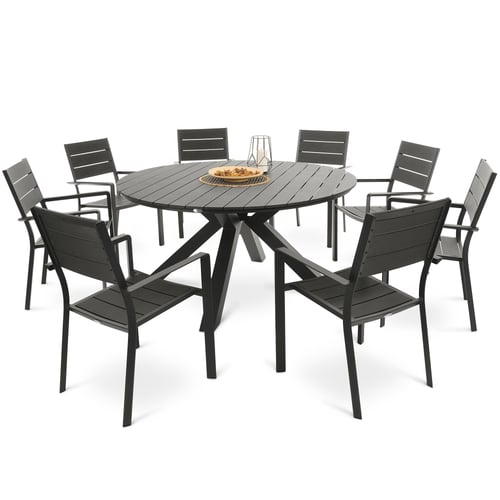 Gartenmöbel-Set OSIMO 8+1