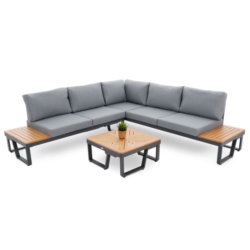 Gartenmöbel-Set VELEDO graphite