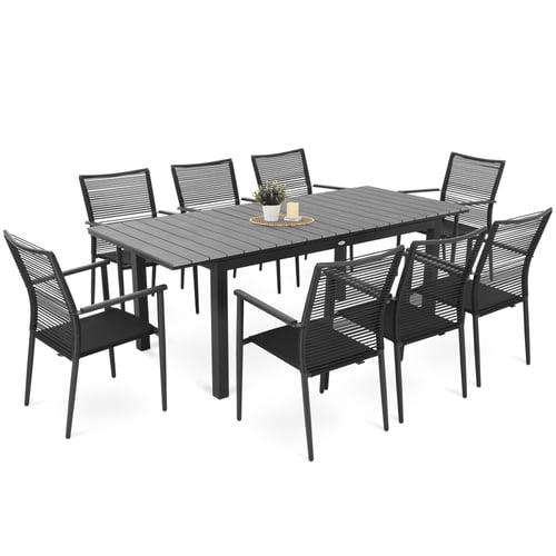 Gartenmöbel-Set MASSA 8+1