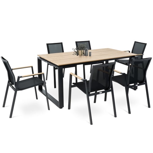 Gartenmöbel-Set PERUGIA 6+1