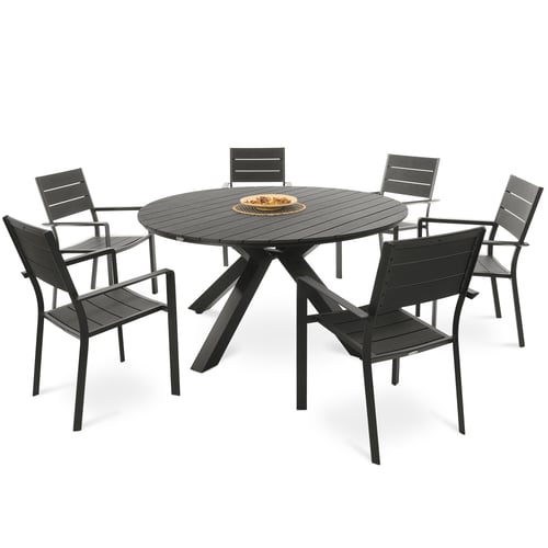 Gartenmöbel-Set OSIMO 6+1