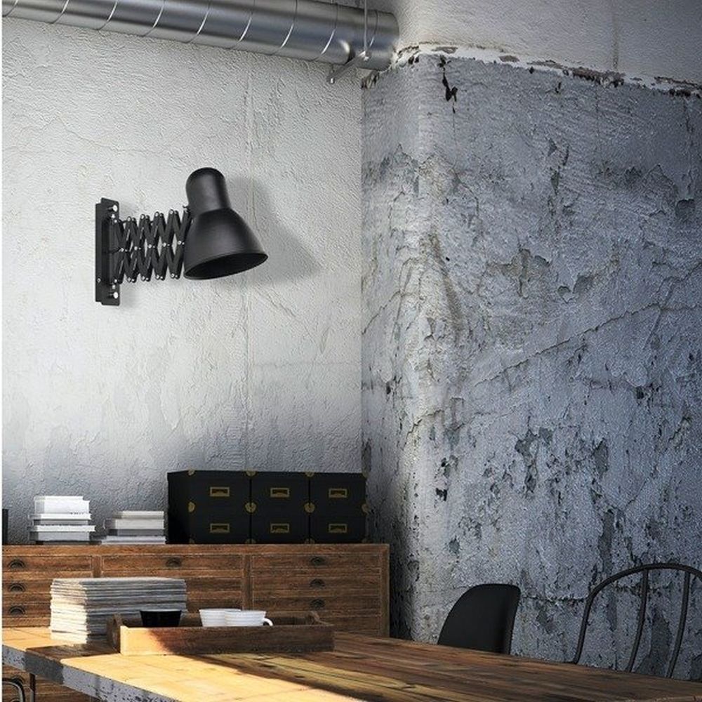 Nowodvorski Lighting Harmony kinkiet 1x60W czarny 9890