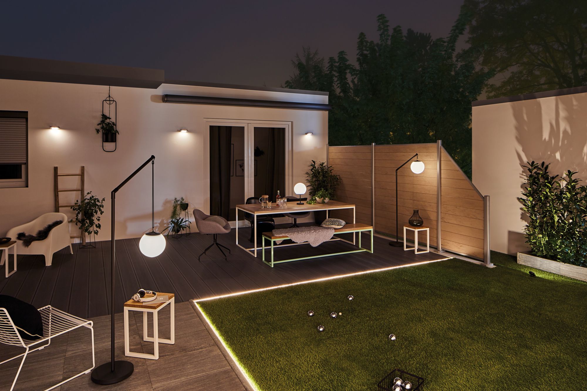 Paulmann Ryse kinkiet solarny 1x1,2 W biały 94247