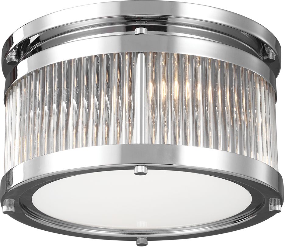 Elstead Lighting Paulson plafon 3x3 W chrom FE-PAULSON-F-S