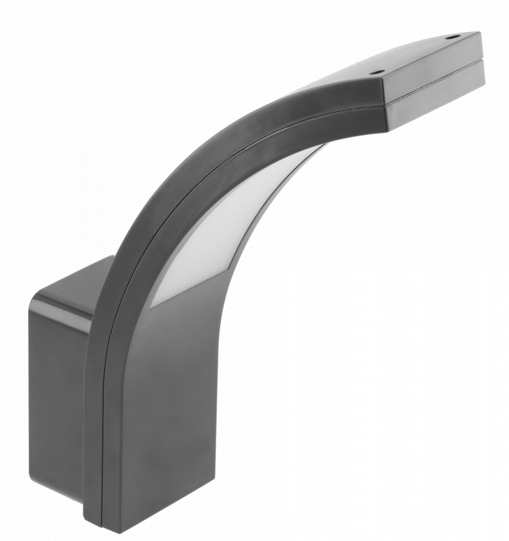 GTV Paris kinkiet zewnętrzny 1x10 W czarny LD-PAR10W40BC-10