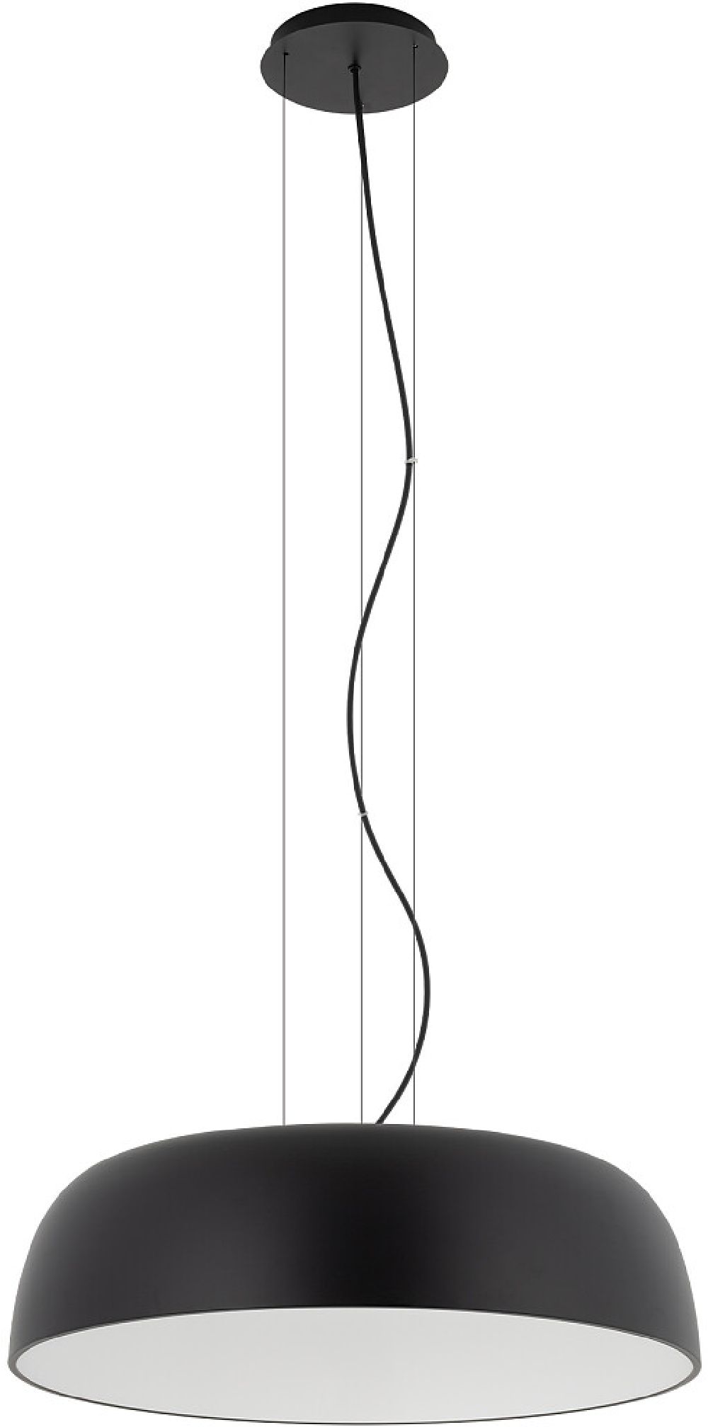 Nowodvorski Lighting Satellite M lampa wisząca 7x25 W czarna 11230