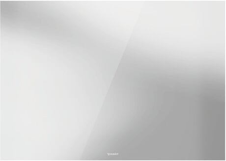 Duravit Light & Mirrors lustro 100x70 cm prostokątne z oświetleniem z matą grzewczą biały LM7827D00000000