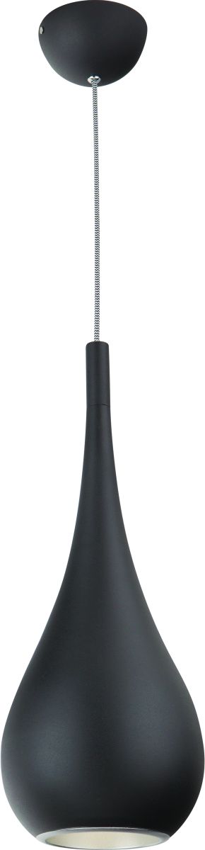 MaxLight Drop lampa wisząca 1x40W czarna P0233