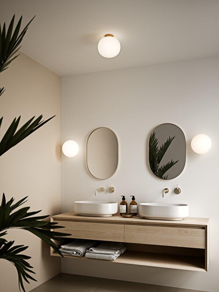 Nordlux Alton lampa podsufitowa 1x25 W biała-mosiądz 2010506001 - Wysyłka w 24h