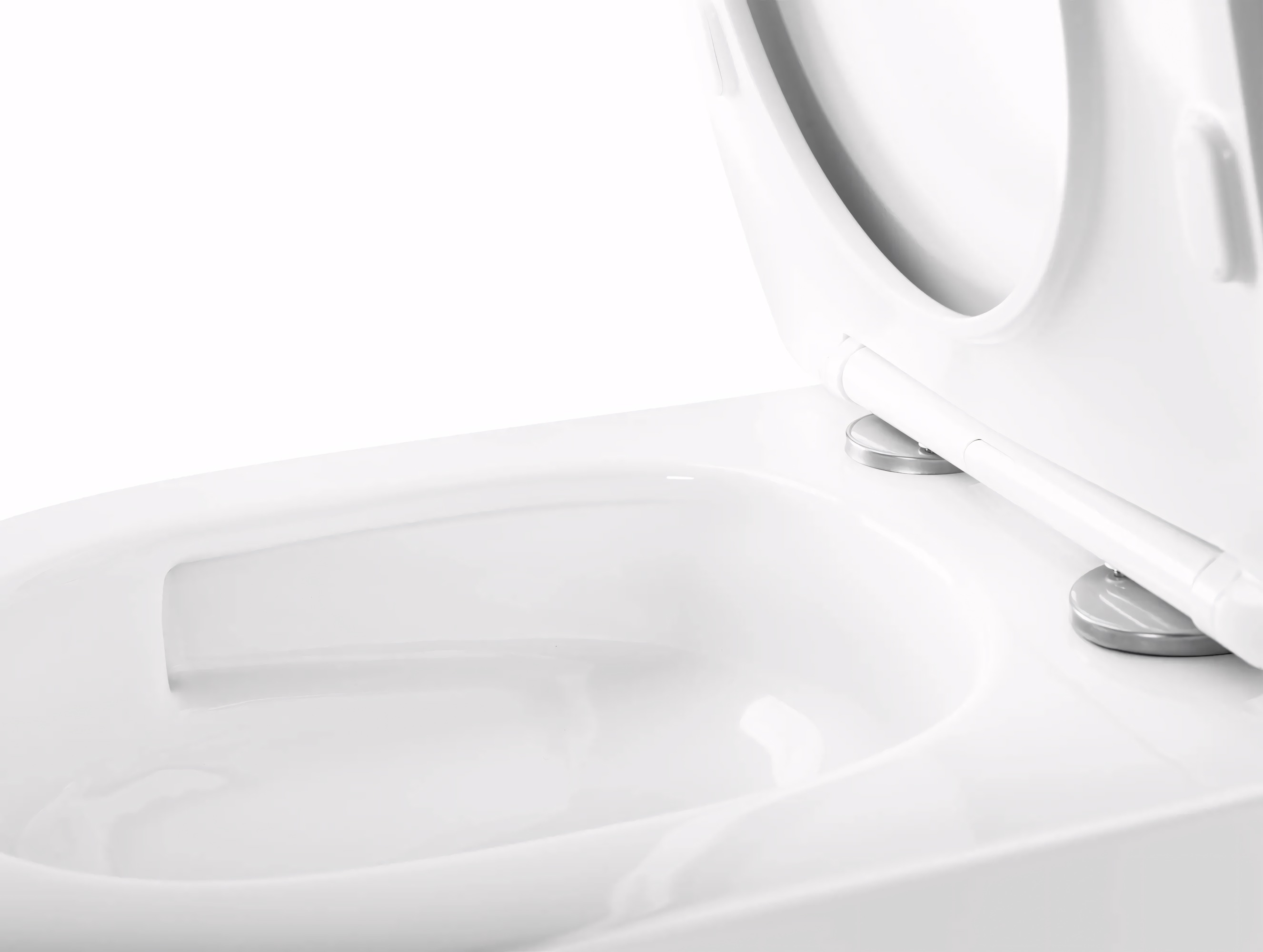 Rea Tito miska WC z deską wolnoopadającą wisząca bez kołnierza ze spłukiwaniem wirowym biały REA-C6800 - Wysyłka w 24h