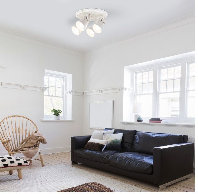 Rabalux Vivienne lampa podsufitowa 4x40 W biała 5969