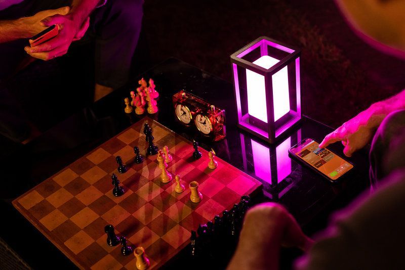 Osram Smart+ WiFi Tableframe lampa stojąca zewnętrzna 1x5 W biała/szara