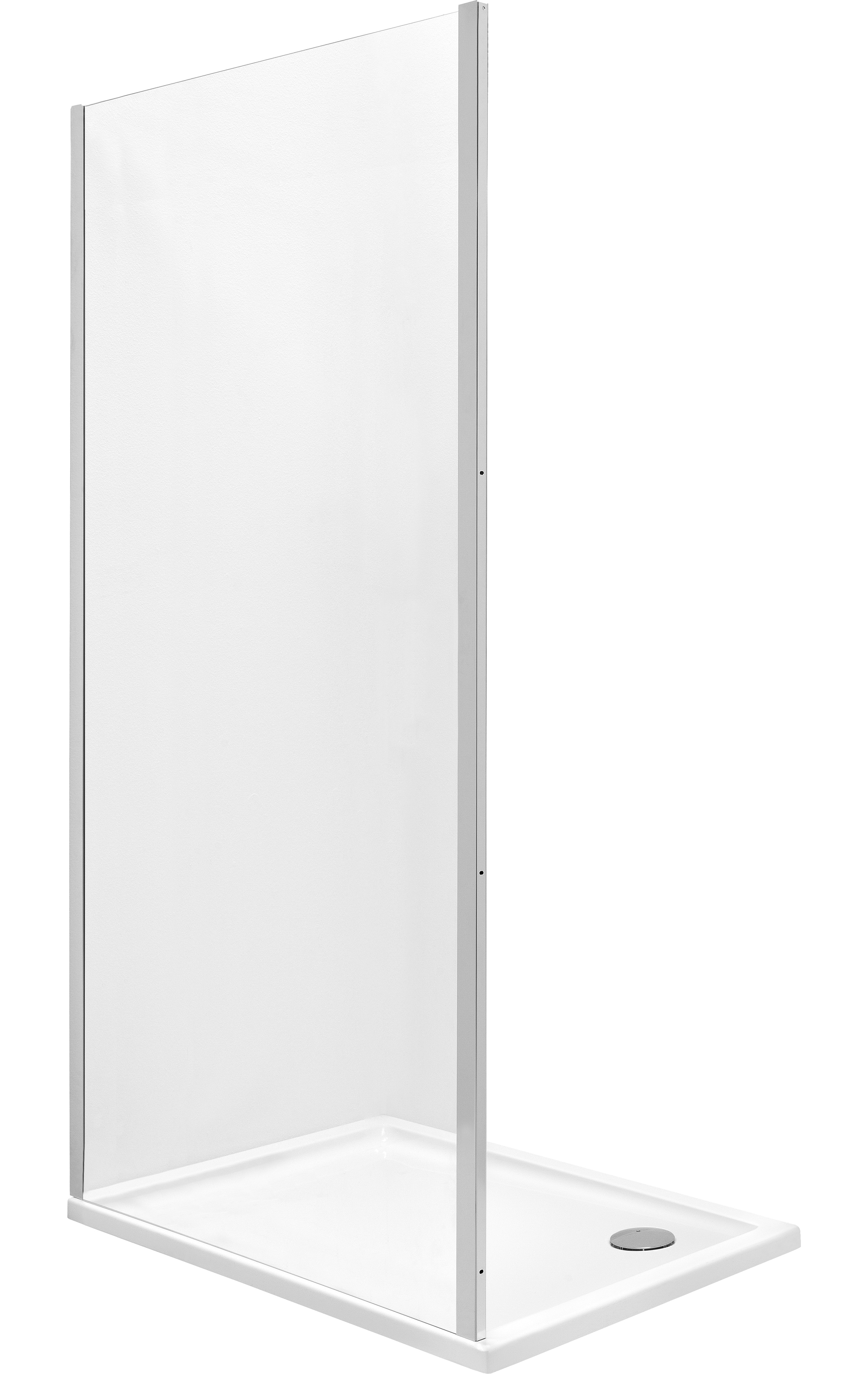 Roca Town-N ścianka prysznicowa 70 cm boczna chrom/szkło przezroczyste AMP2307012M - Wysyłka w 24h