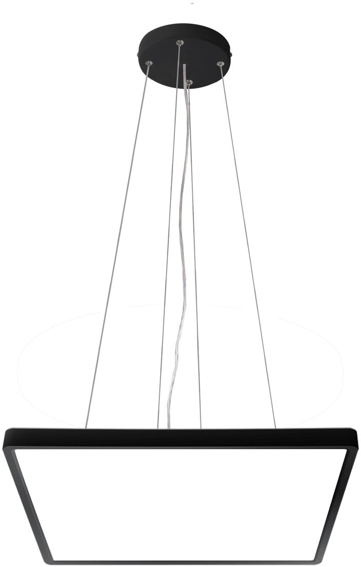 Italux Bastia lampa wisząca 1x45 W czarna PND-83625-450S-45W-BL