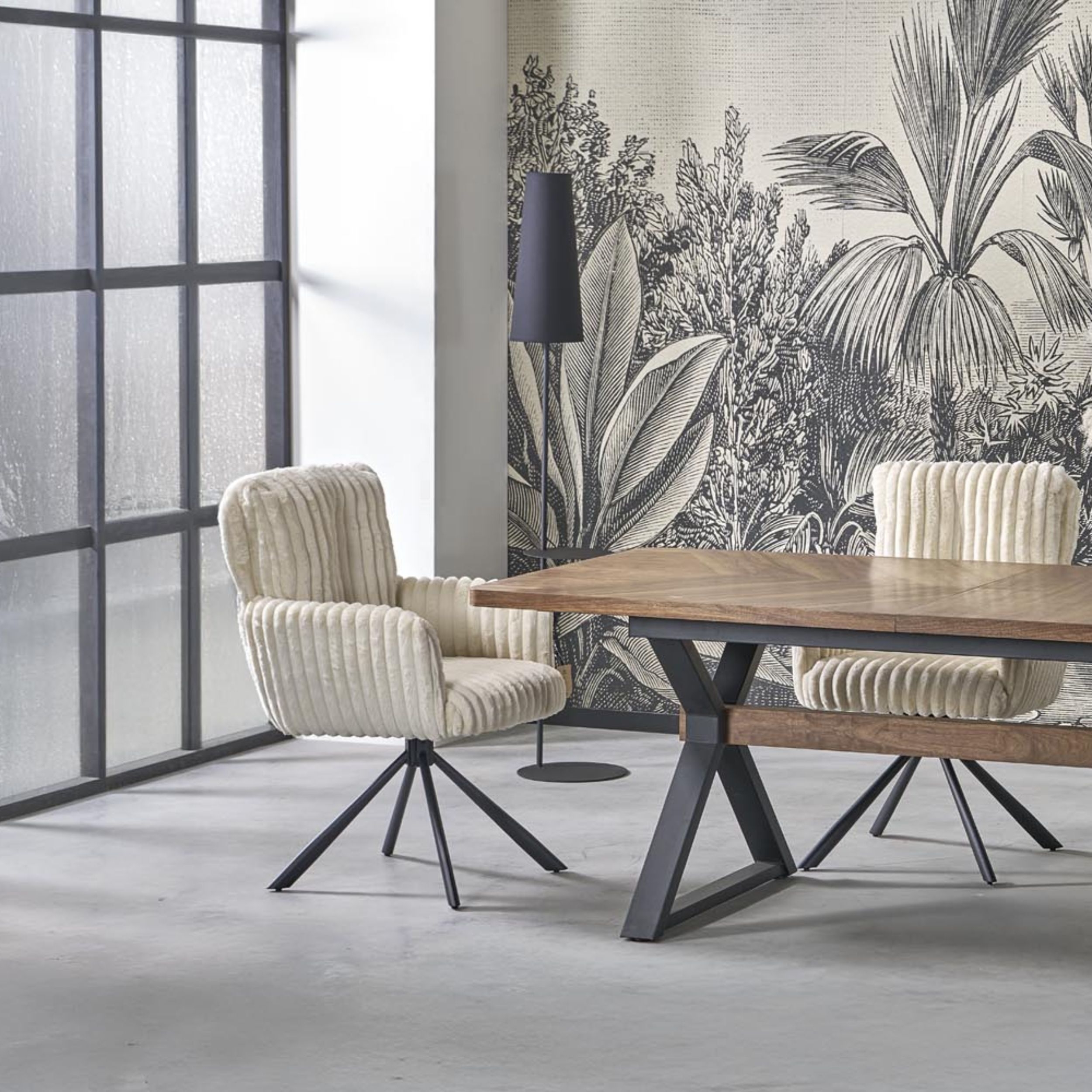 TK Lighting Zing lampa stojąca 1x15W czarny 5959