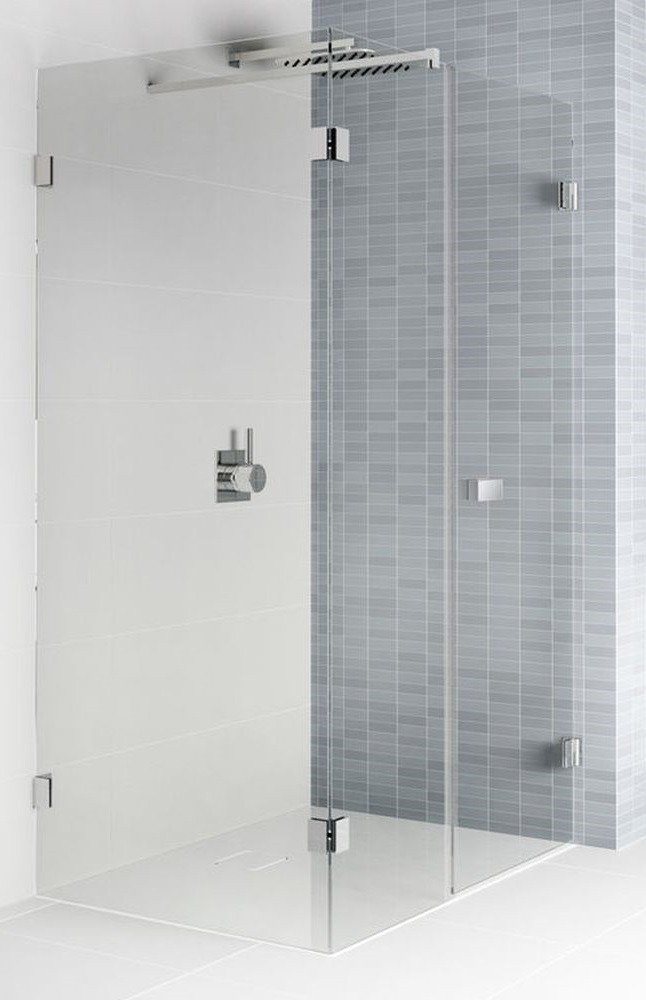 Riho Scandic NXT X204 kabina prysznicowa 100x90 cm prostokątna prawa czarny mat/szkło przezroczyste G001084121