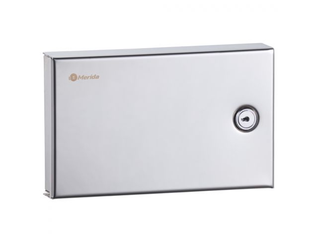 Merida Stella pojemnik na rękawice foliowe stal polerowana GSP004