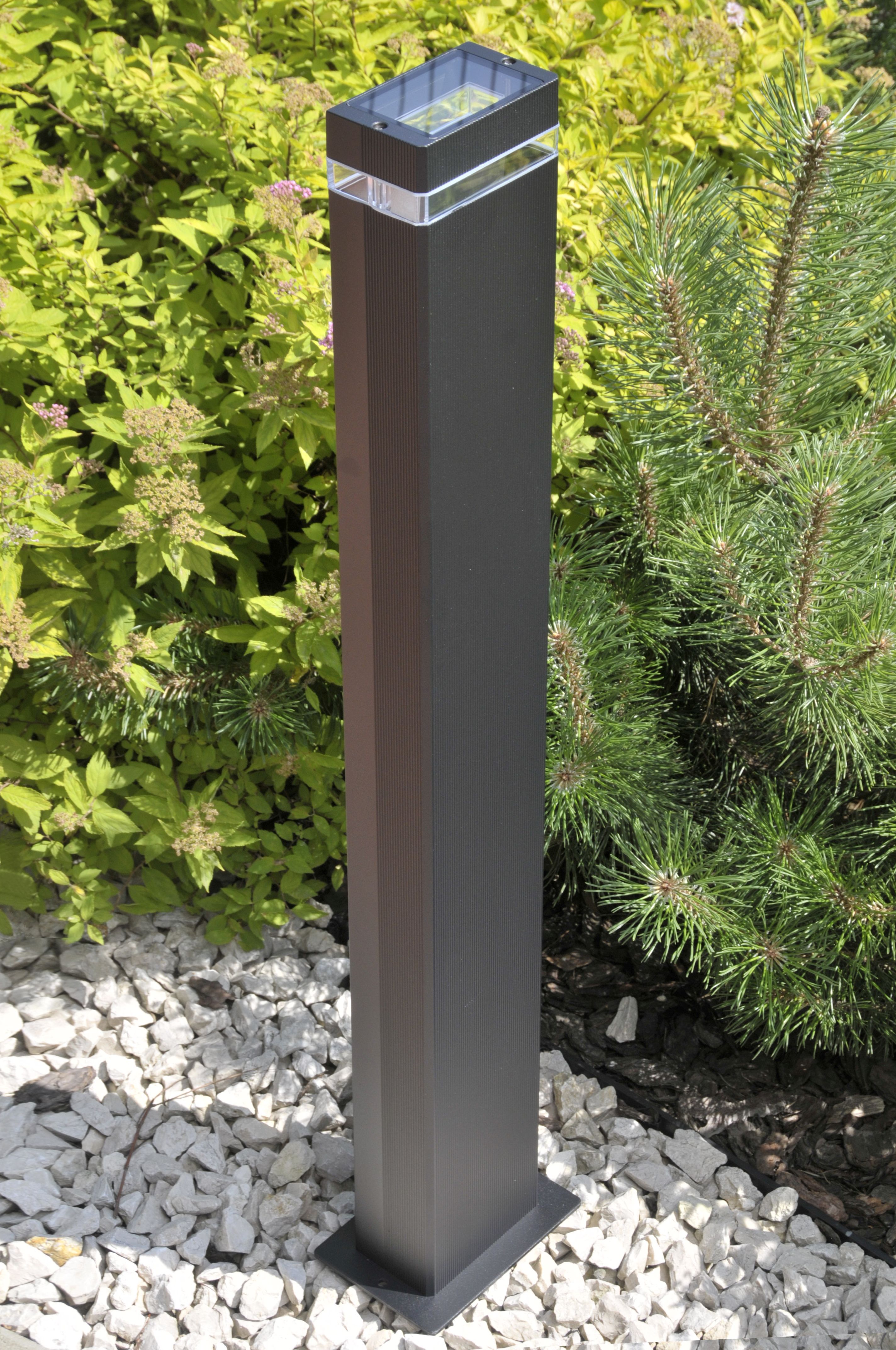 Goldlux Gilbert lampa stojąca zewnętrzna 1x10 W czarna 322388