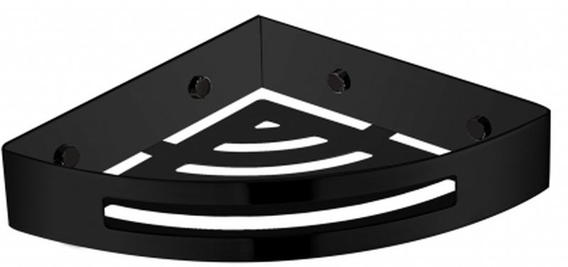 Omnires Uni koszyk narożny czarny mat UN10332BL - Wysyłka w 24h