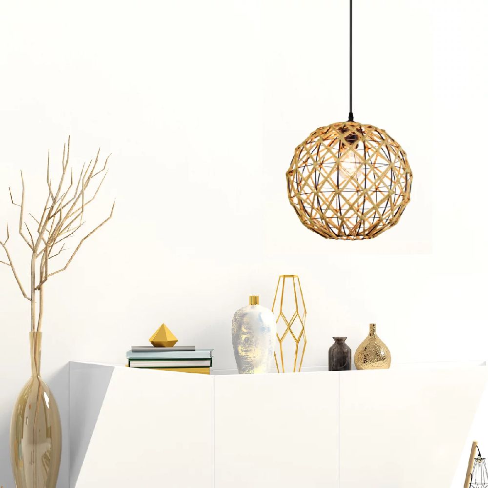 Goldlux Umea lampa wisząca 1x20 W beżowa 316523