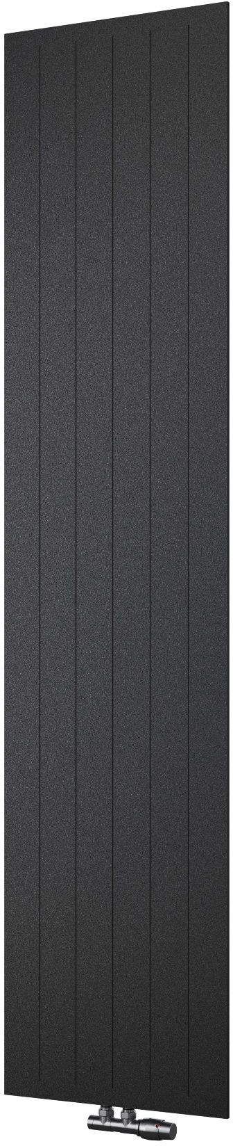 Radox Nova grzejnik pokojowy 90x42 cm podłączenie dolne grafit strukturalny RX-NVV.003T.900.420