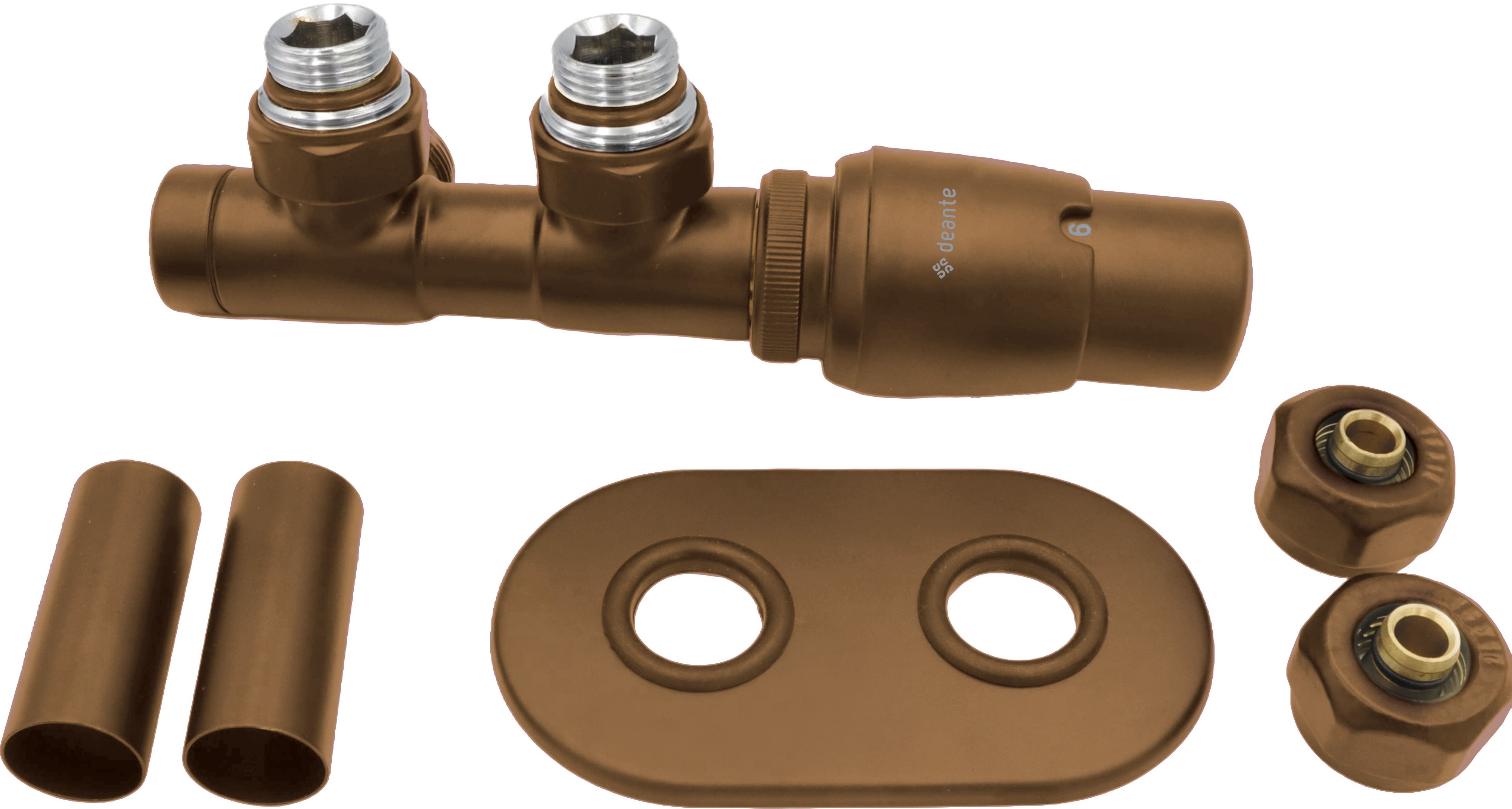 Deante zawór termostatyczny prawy brązowy mat AGI_CZP1